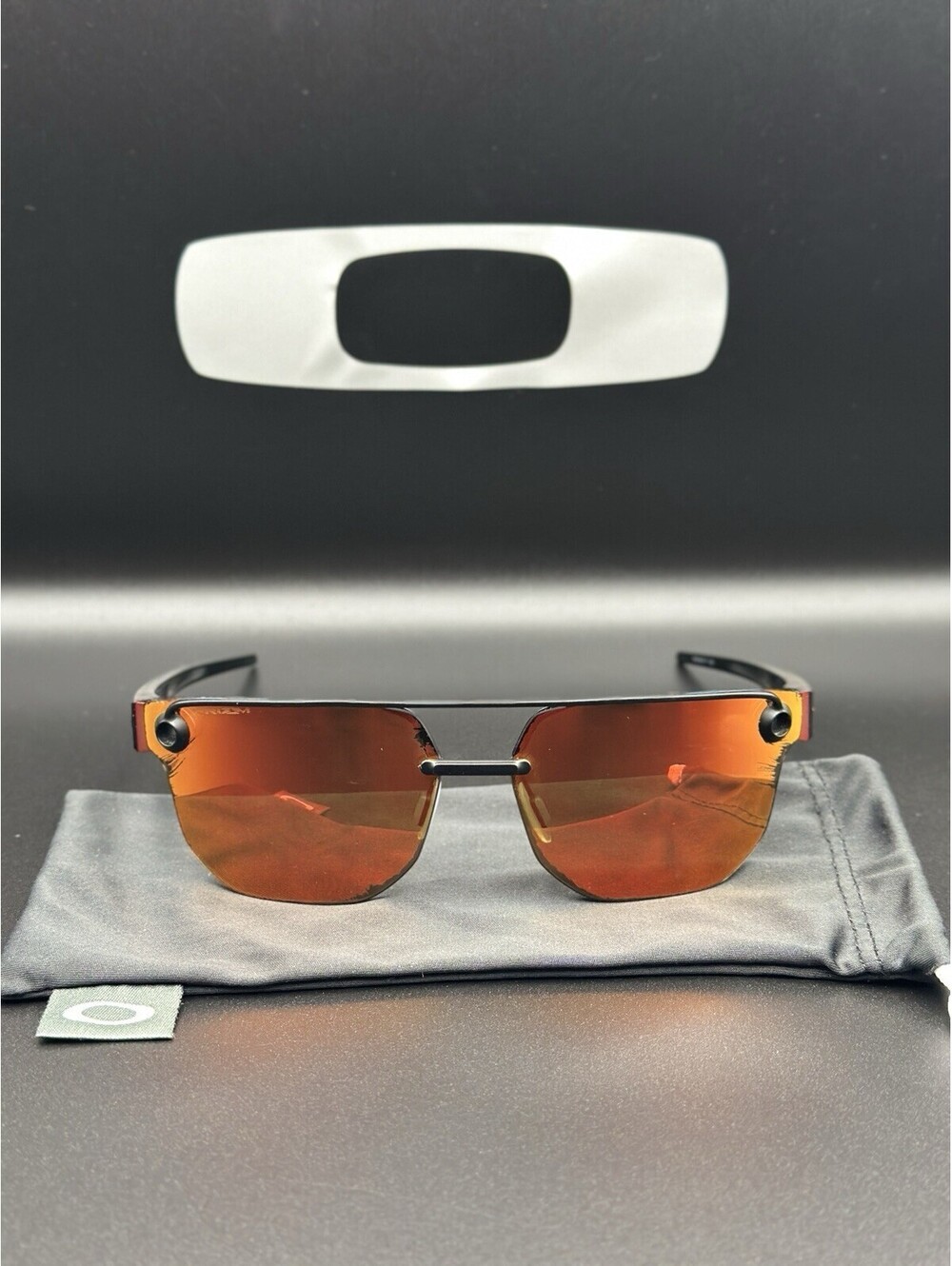 Oakley Chrystl Matte Black/Prizm Ruby Iridium Lenses OO4136-0767
